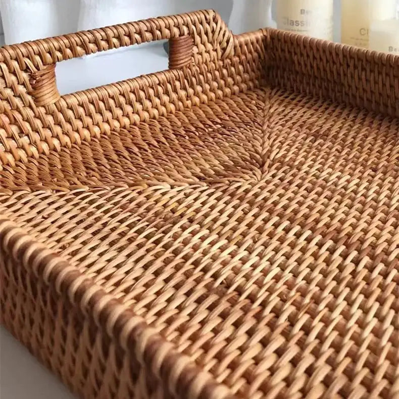 Handmade Rattan Trays